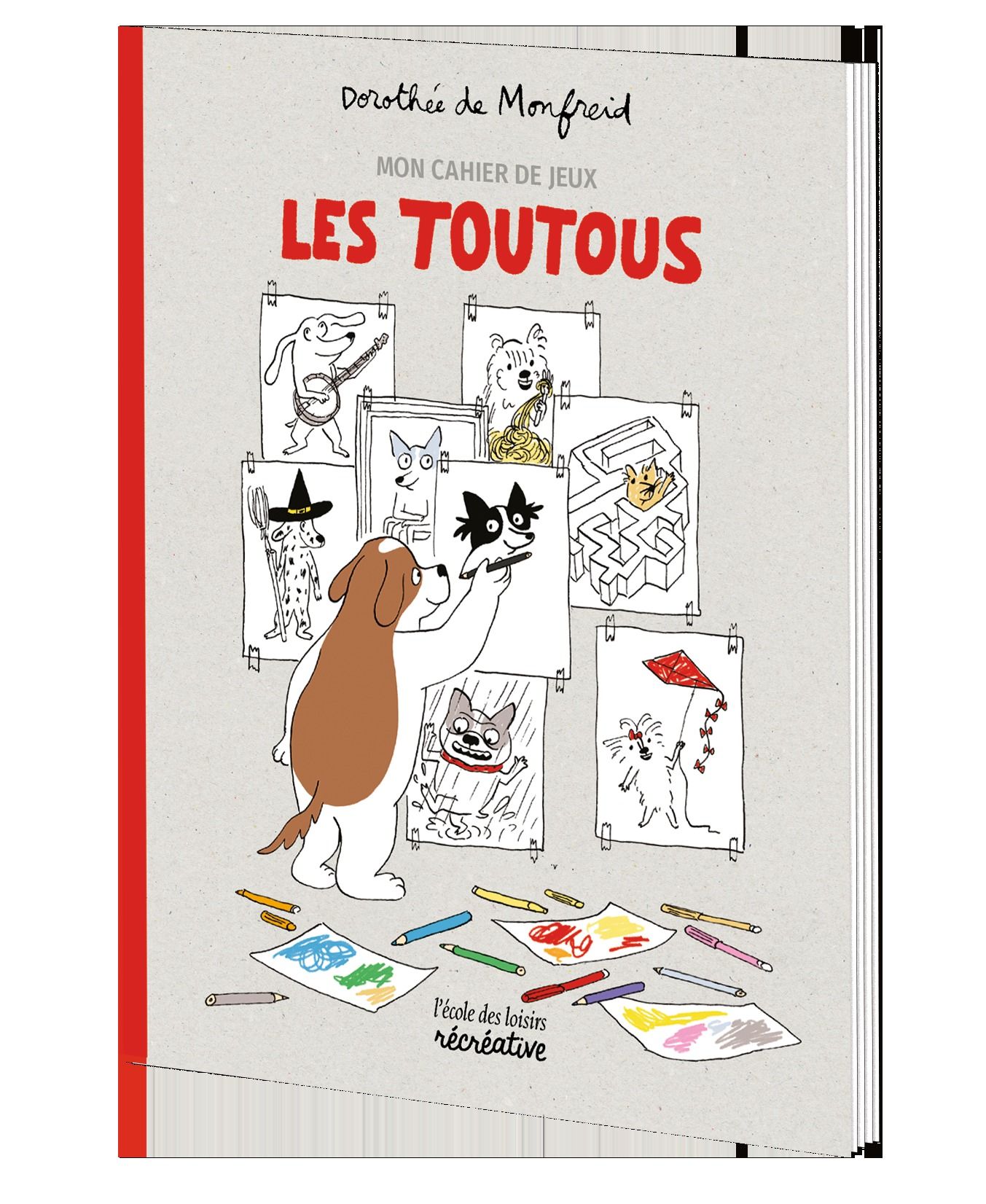 MON CAHIER DE JEUX AVEC LES TOUTOUS