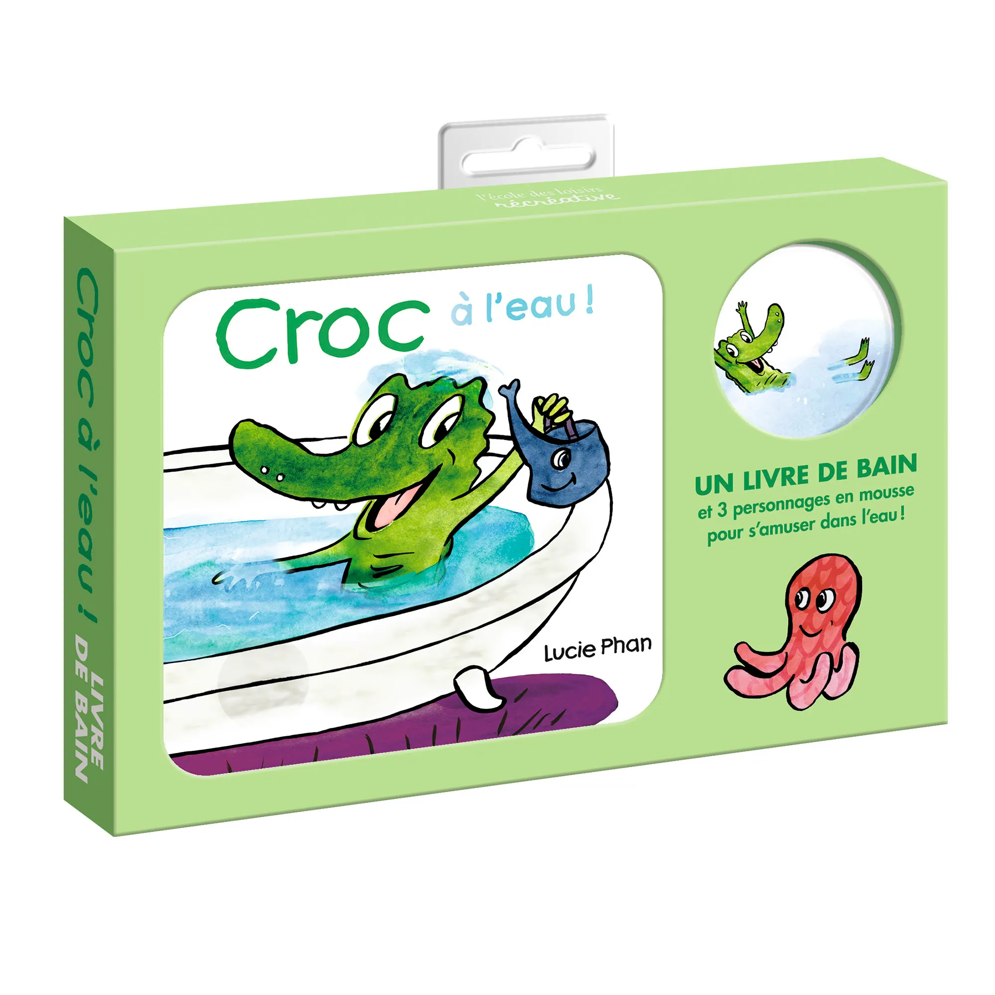 CROC A L'EAU ! (LIVRE DE BAIN)