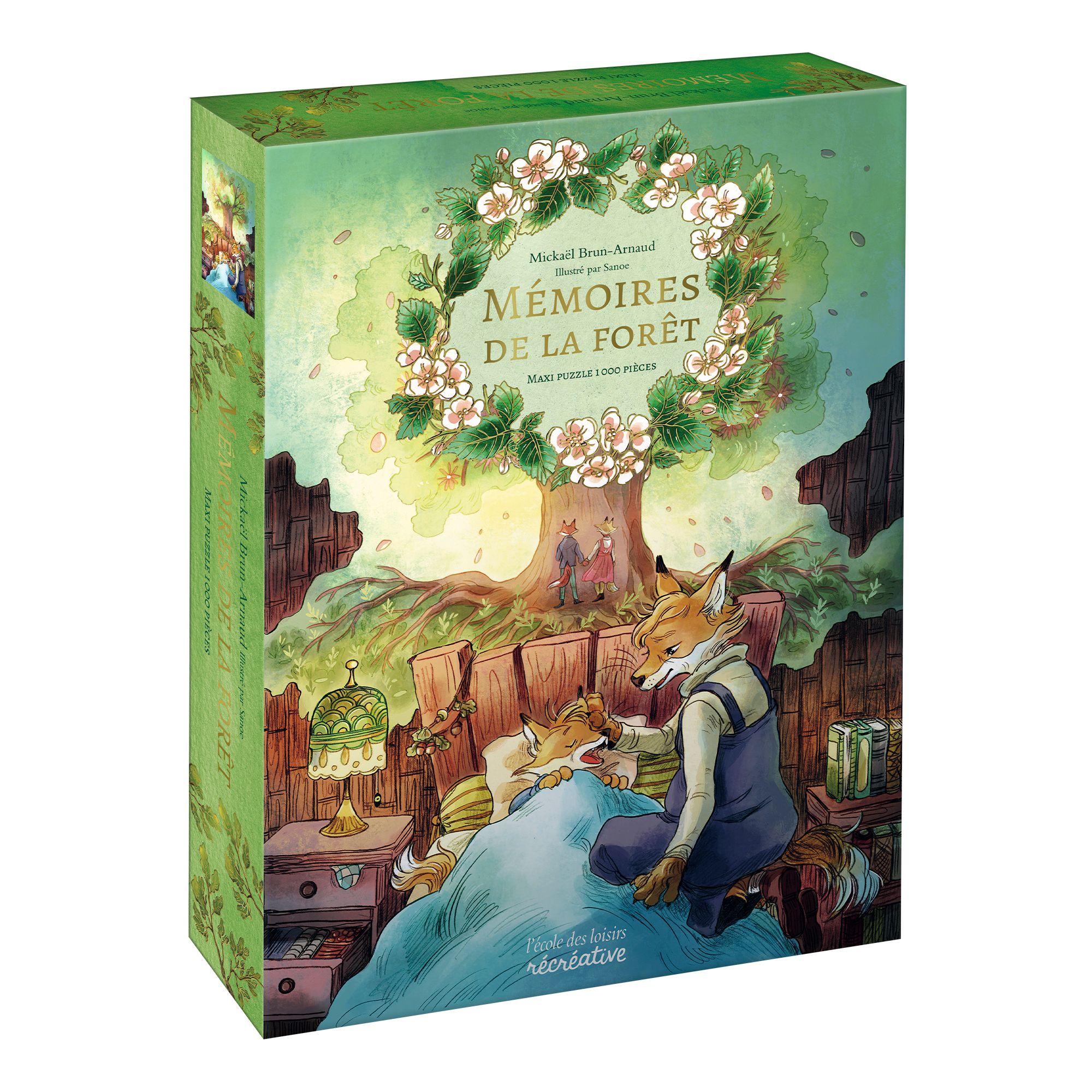 MAXI PUZZLE 1000 PIECES MEMOIRES DE LA FORET