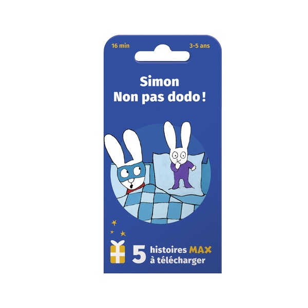 MAX - CARTE SIMON, NON PAS DODO ! - LA BOITE A HISTOIRES DE L'ECOLE DES LOISIRS