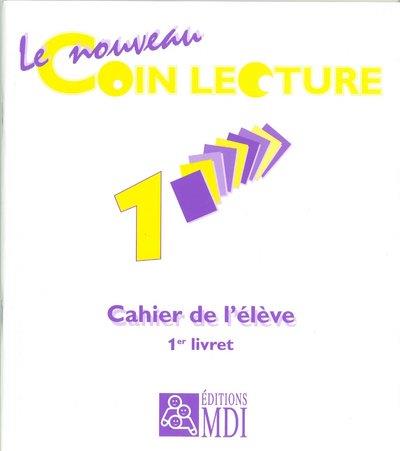 LE COIN LECTURE 1 - LOT DE 10 CAHIERS N 1 + 1 TABLEAU DE BORD