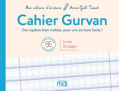 MDI - CAHIER D'ECRITURE GURVAN 3MM X5 - PCF
