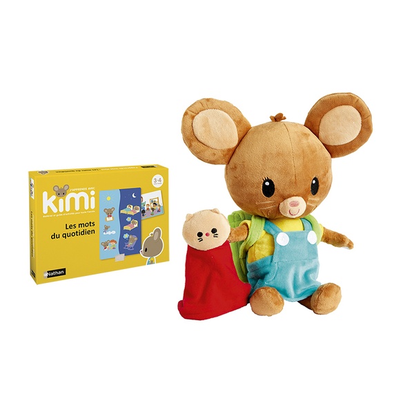 J'APPRENDS AVEC KIMI - LES MOTS DU QUOTIDIEN + LA MASCOTTE PCF