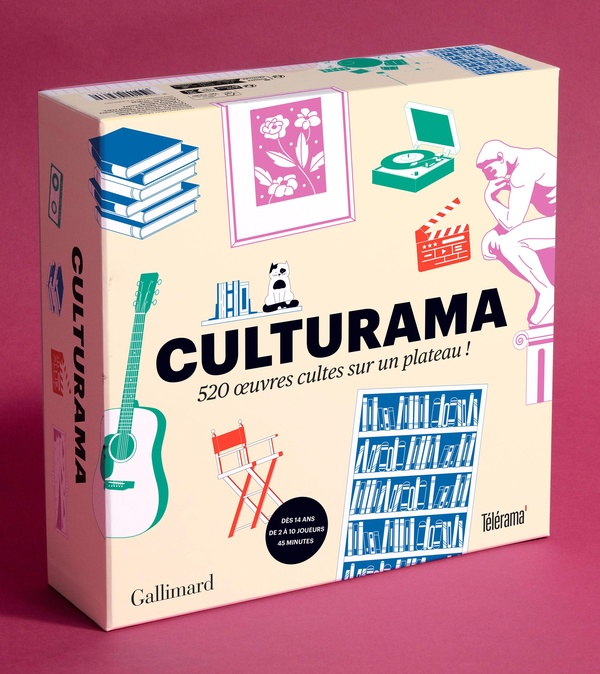CULTURAMA - 520 OEUVRES CULTES SUR UN PLATEAU !