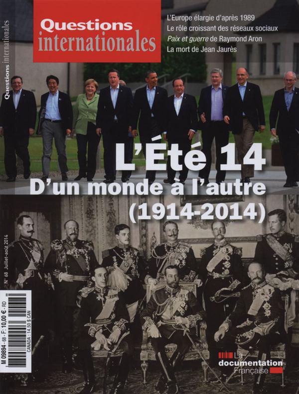 L'ETE 14 : D'UN MONDE A L'AUTRE (1914-2014)