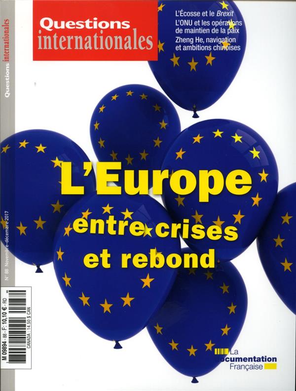 L'EUROPE, ENTRE CRISES ET REBOND
