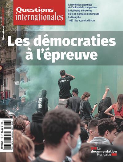 LES DEMOCRATIES A L'EPREUVE - N 113-114