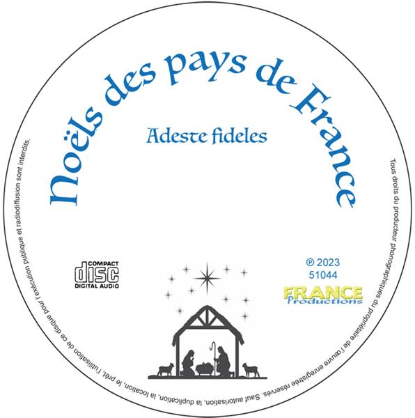CD NOELS DES PAYS DE FRANCE