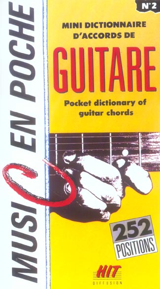DICTIONNAIRE D'ACCORDS DE GUITARE
