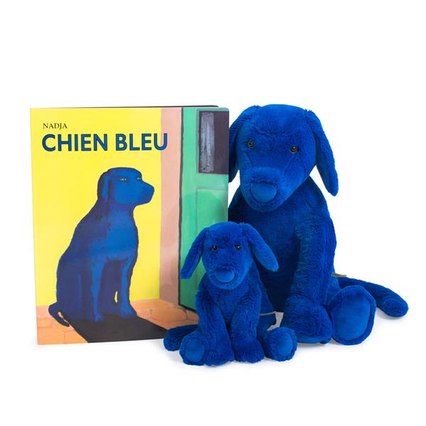 PETIT CHIEN BLEU - PELUCHE
