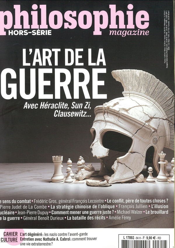 PHILOSOPHIE MAGAZINE HS N 64 : L'ART DE LA GUERRE - PRINTEMPS 2025