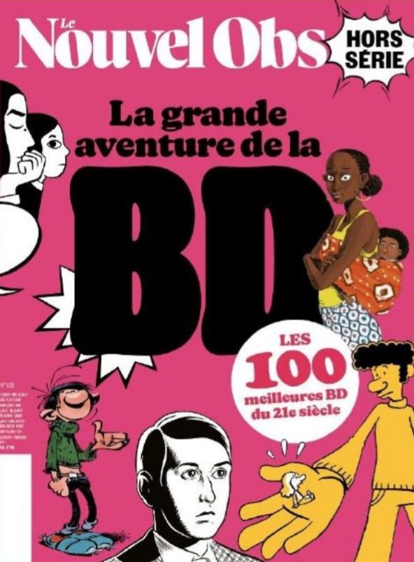 LE NOUVEL OBS HS N 121 : LA GRANDE AVENTURE DE LA BD - AUTOMNE 2025