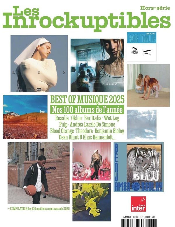 LES INROCKUPTIBLES HS : BEST OF MUSIQUE 2025