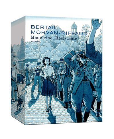 couverture du livre COFFRET MADELEINE, RESISTANTE T4 + EX-LIBRIS SIGNE + CALE