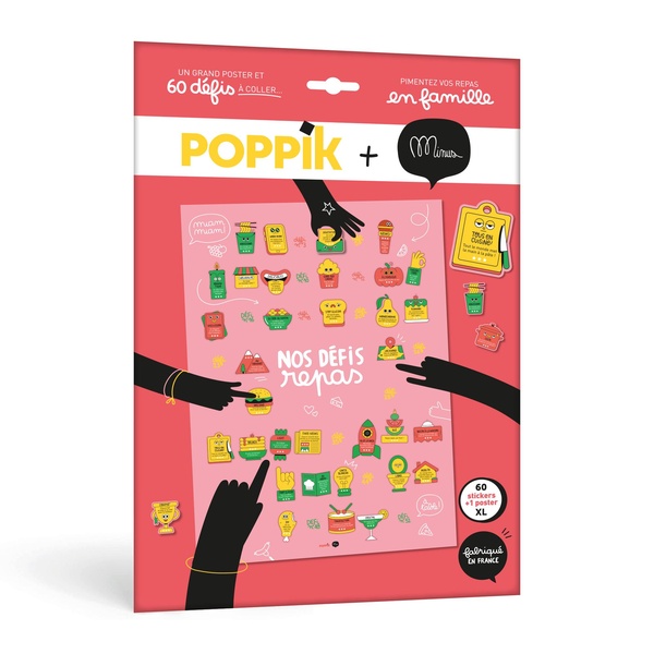 LES DEFIS REPAS - POSTER A STICKER
