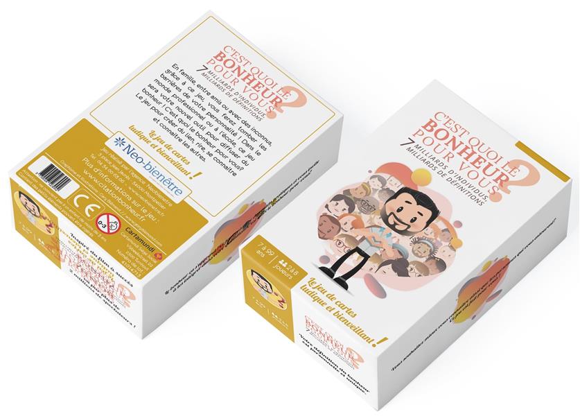 JEU DE CARTES C'EST QUOI LE BONHEUR POUR VOUS ? - LE JEU POUR CREER DU LIEN, RIRE, SE CONNAITRE ET C