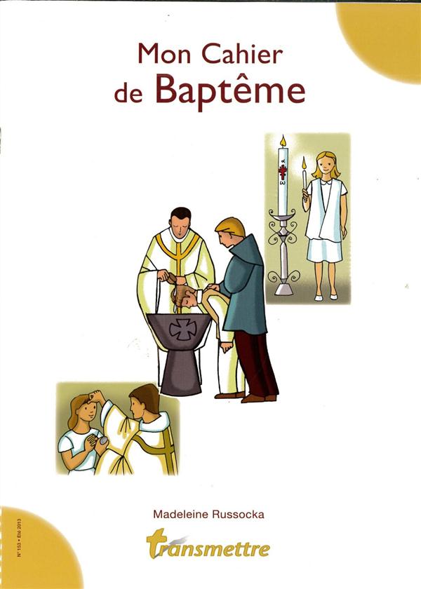 MON CAHIER DE BAPTEME