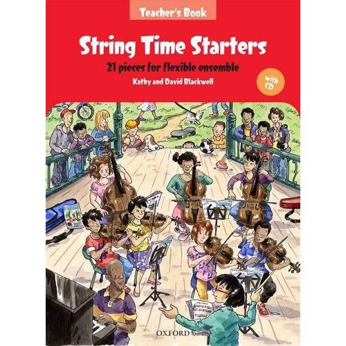 STRING TIME STARTERS TEACHER'S BOOK  +CD