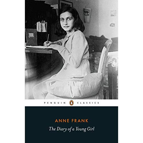 ANNE FRANK THE DIARY OF A YOUNG GIRL (BLACK AND WHITE COVER) /ANGLAIS