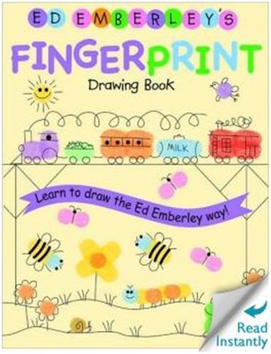 ED EMBERLEY DRAWING BOOK FINGERPRINT /ANGLAIS