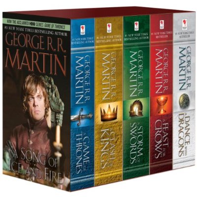 GEORGE R. R. MARTIN'S A GAME OF THRONES 5-BOOK BOXED SET  SONG OF ICE AND FIRE SERIES) US EDITION