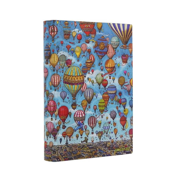AGENDA SCOLAIRE 2026/2027 LE FESTIVAL DE MONTGOLFIERES MIDI SOUPLE JOURNALIER PAPERBLANKS