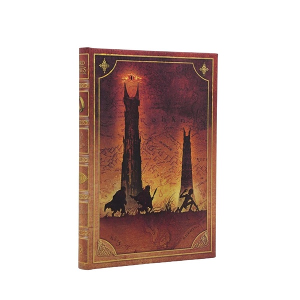 CARNET PAPERBLANKS LA QUETE CONTINUE MIDI NON LIGNE PERSONNALISE COLL. LE SEIGNEUR DES ANNEAUX