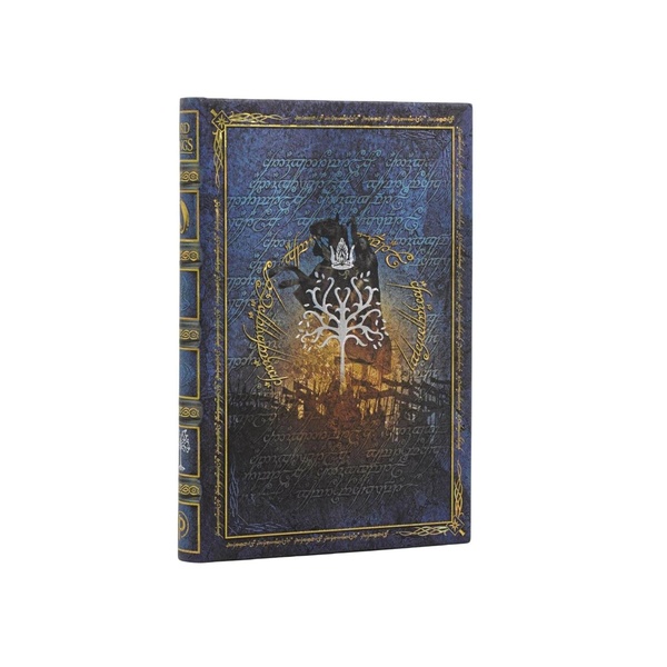 CARNET PAPERBLANKS LA COURONNE RECONQUISE MINI LIGNE PERSONNALISE COLL. LE SEIGNEUR DES ANNEAUX