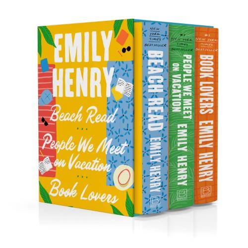 EMILY HENRY 3-BOOK BOXED SET - BEACH READ, PEOPLE WE MEET ON VACATION, AND BOOK LOVERS