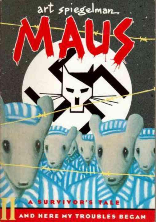 PANTHEON GRAPHIC LIBRARY - MAUS II: A SURVIVOR'S TALE - AND HERE MY TROUBLES BEGAN