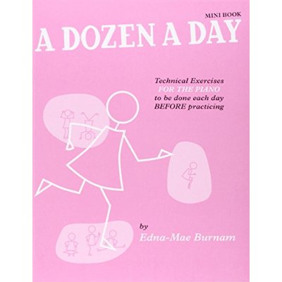 A DOZEN A DAY MINI BOOK (INITIATION - EN ANGLAIS - ROSE)