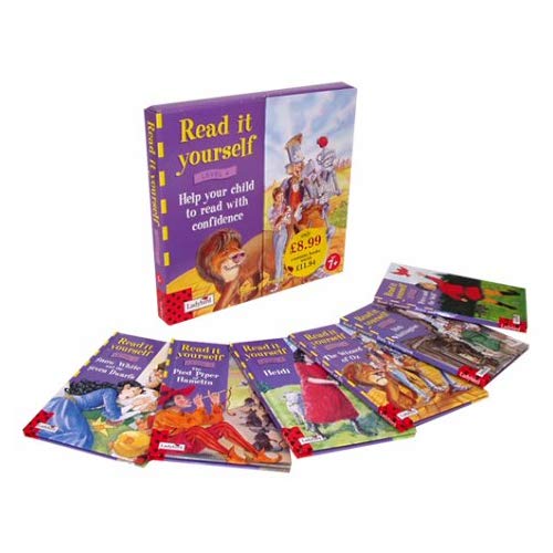 READ IT YOURSELF BOX 4 - LEVEL 4: SNOW WHITE AND THE SEVEN DWARFS, THE PIED PIPER OF HAMELIN, THE WI