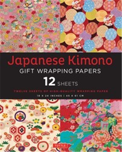 JAPANESE KIMONO GIFT WRAPPING PAPERS /ANGLAIS
