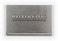 WALKER EVANS: A GALLERY OF POSTCARDS /ANGLAIS