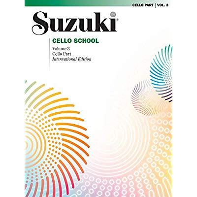 SUZUKI: CELLO SCHOOL VOLUME 3 REVISED EDITION (CELLO PART)