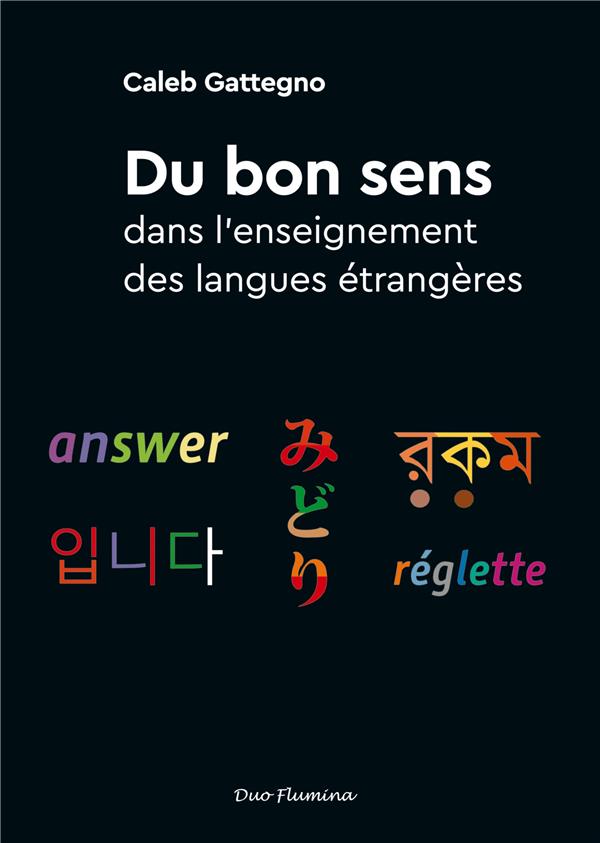 DU BON SENS DANS L ENSEIGNEMENT DES LANGUES ETRANGERES
