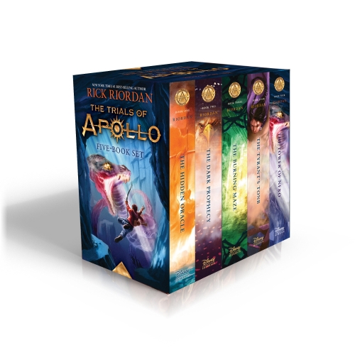 TRIALS OF APOLLO, THE 5 BOOK PAPERBACK BOXED SET