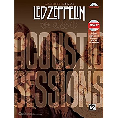 LED ZEPPELIN: ACOUSTIC SESSIONS (BOOK/DVD) +DVD
