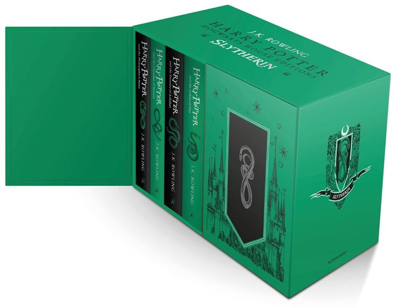 HARRY POTTER SLYTHERIN HOUSE EDITIONS HARDBACK BOX SET