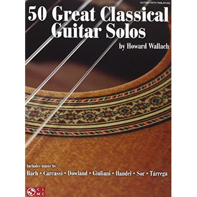 50 GREAT CLASSICAL GUITAR SOLOS GUITARE +CD