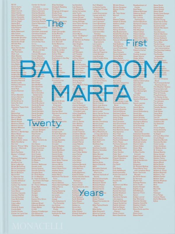 BALLROOM MARFA - THE FIRST TWENTY YEARS - ILLUSTRATIONS, COULEUR