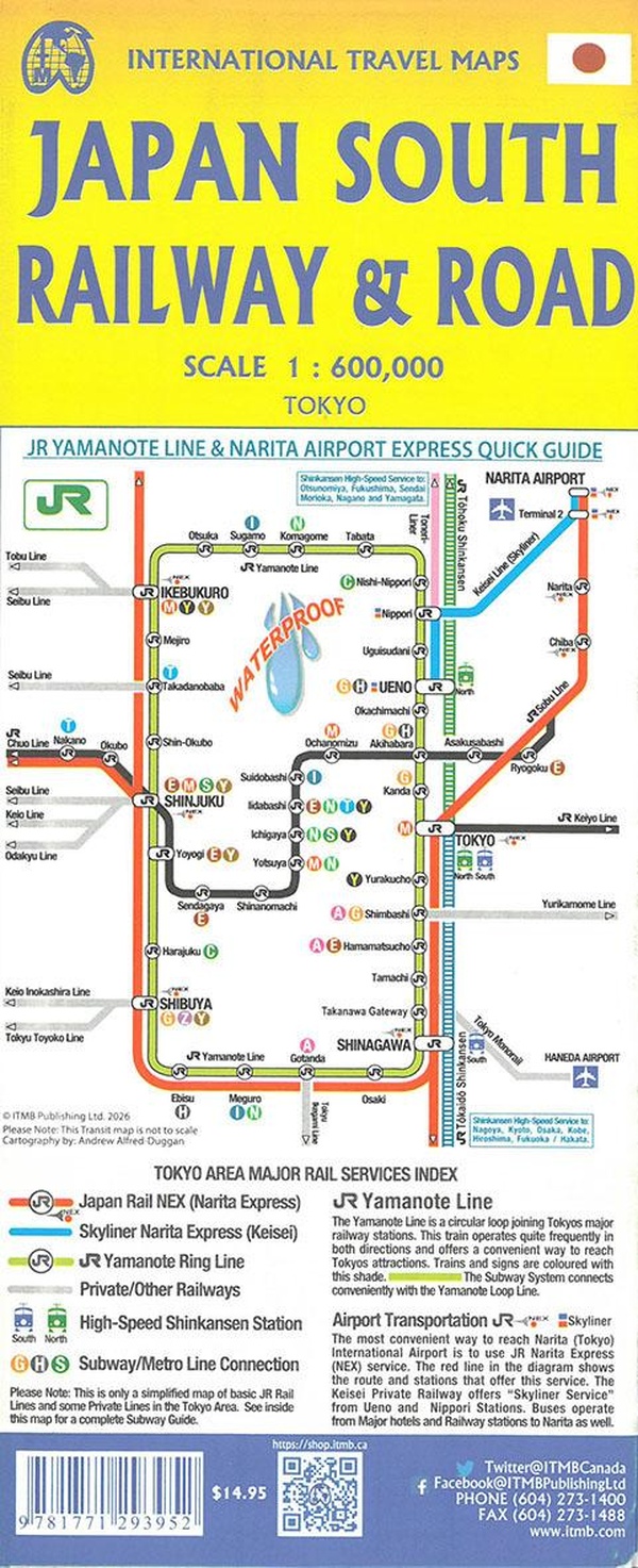 JAPAN SOUTH - RAILWAY & ROAD