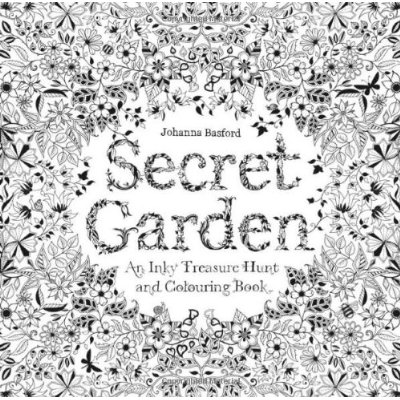 SECRET GARDEN - AN INKY TREASURE HUNT /ANGLAIS