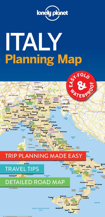 ITALY PLANNING MAP 1ED -ANGLAIS-