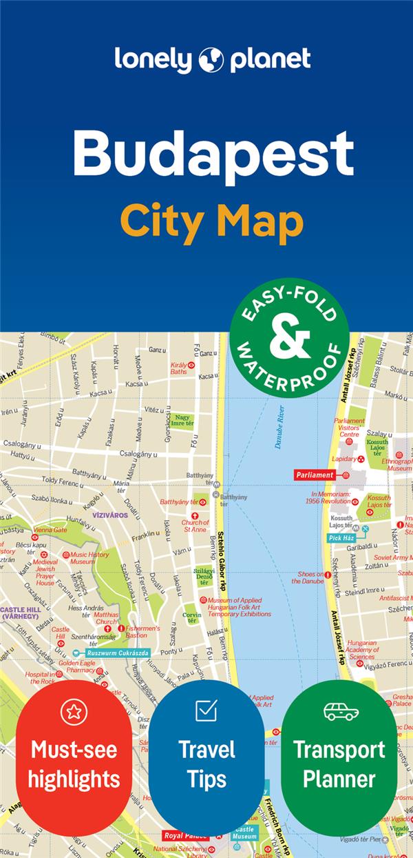 BUDAPEST CITY MAP 2ED -ANGLAIS-