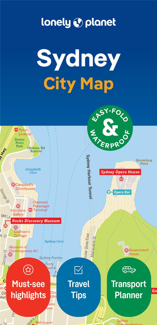SYDNEY CITY MAP 2ED -ANGLAIS-
