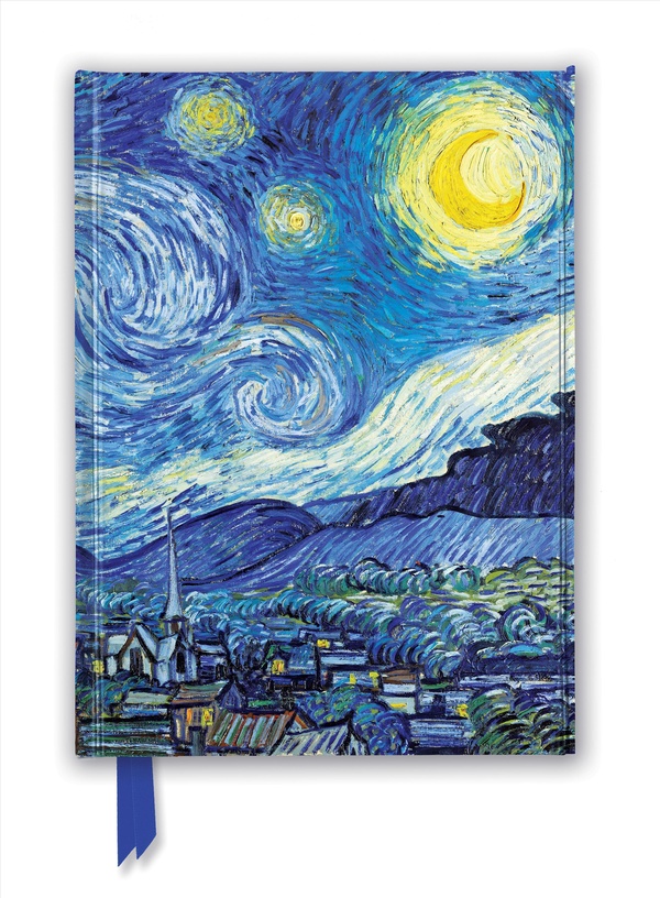 FLAME TREE NOTEBOOKS - VINCENT VAN GOGH: THE STARRY NIGHT (FOILED JOURNAL) - NOUVELLE EDITION