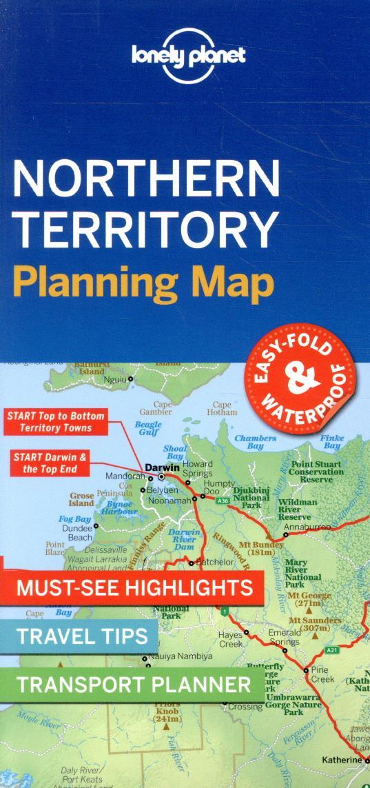 NORTHERN TERRITORY PLANNING MAP 1ED -ANGLAIS-
