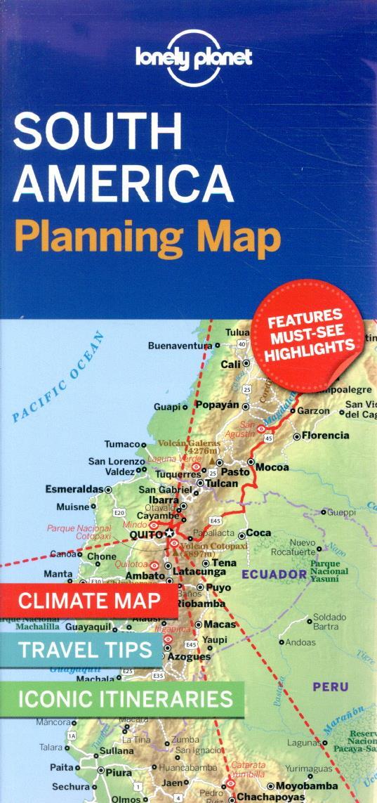 SOUTH AMERICA PLANNING MAP 1ED -ANGLAIS-