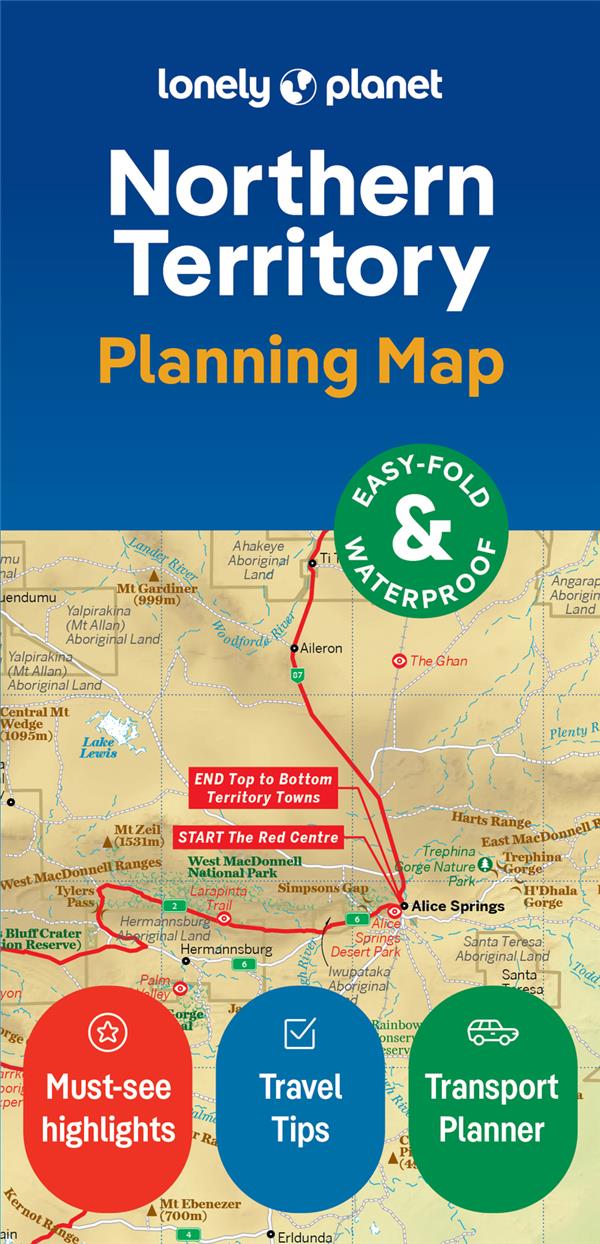 NORTHERN TERRITORY PLANNING MAP 2ED -ANGLAIS-